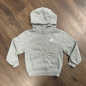 Nike Kids Heather Gray Hoodie